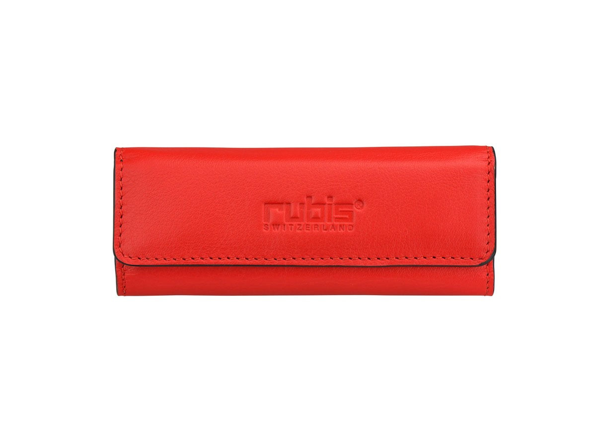 Set Pensetă Clasică cu Oglindă și Etui din Piele Rubis