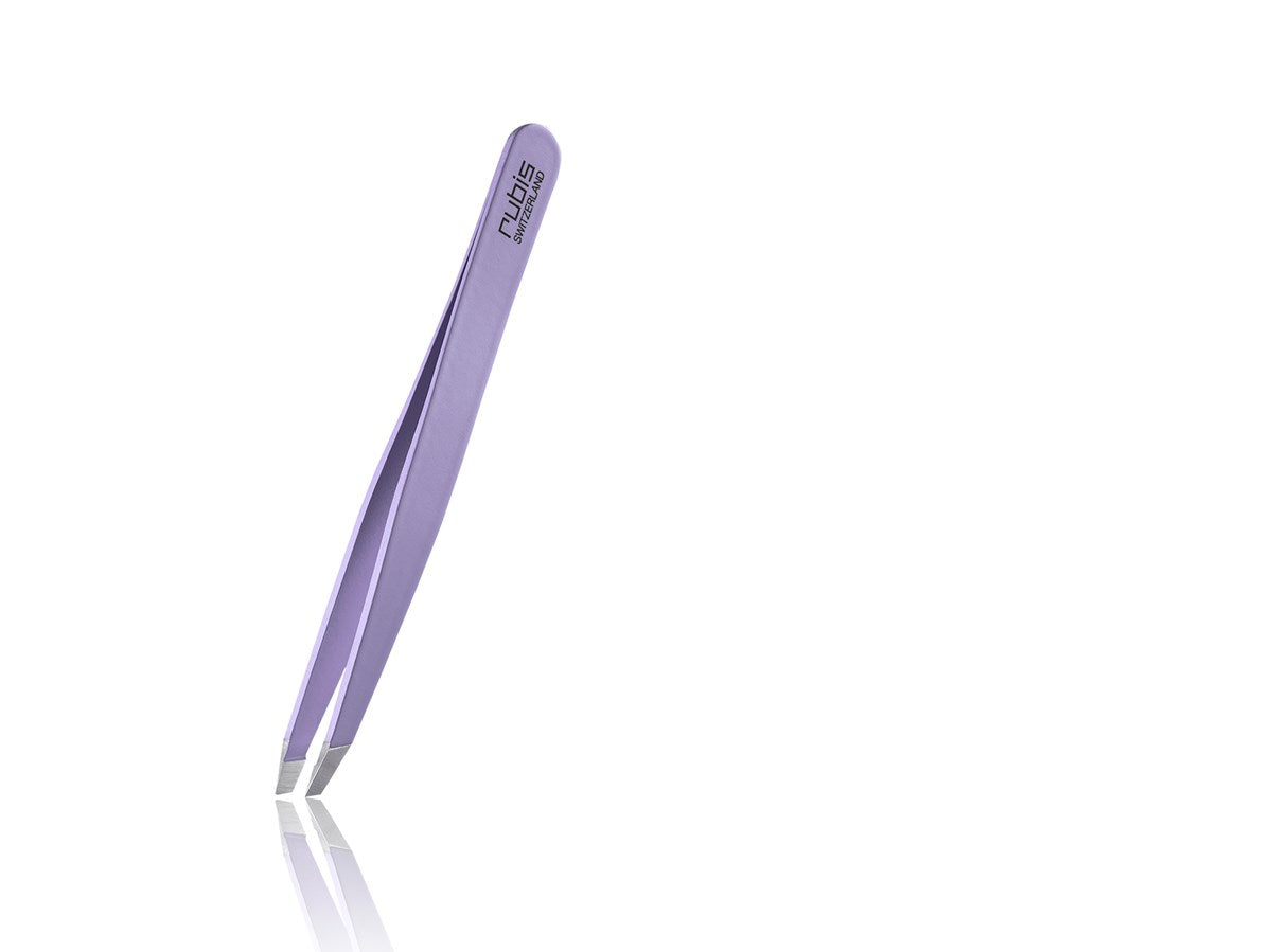 Pensetă Rubis Clasică Mov Satinat