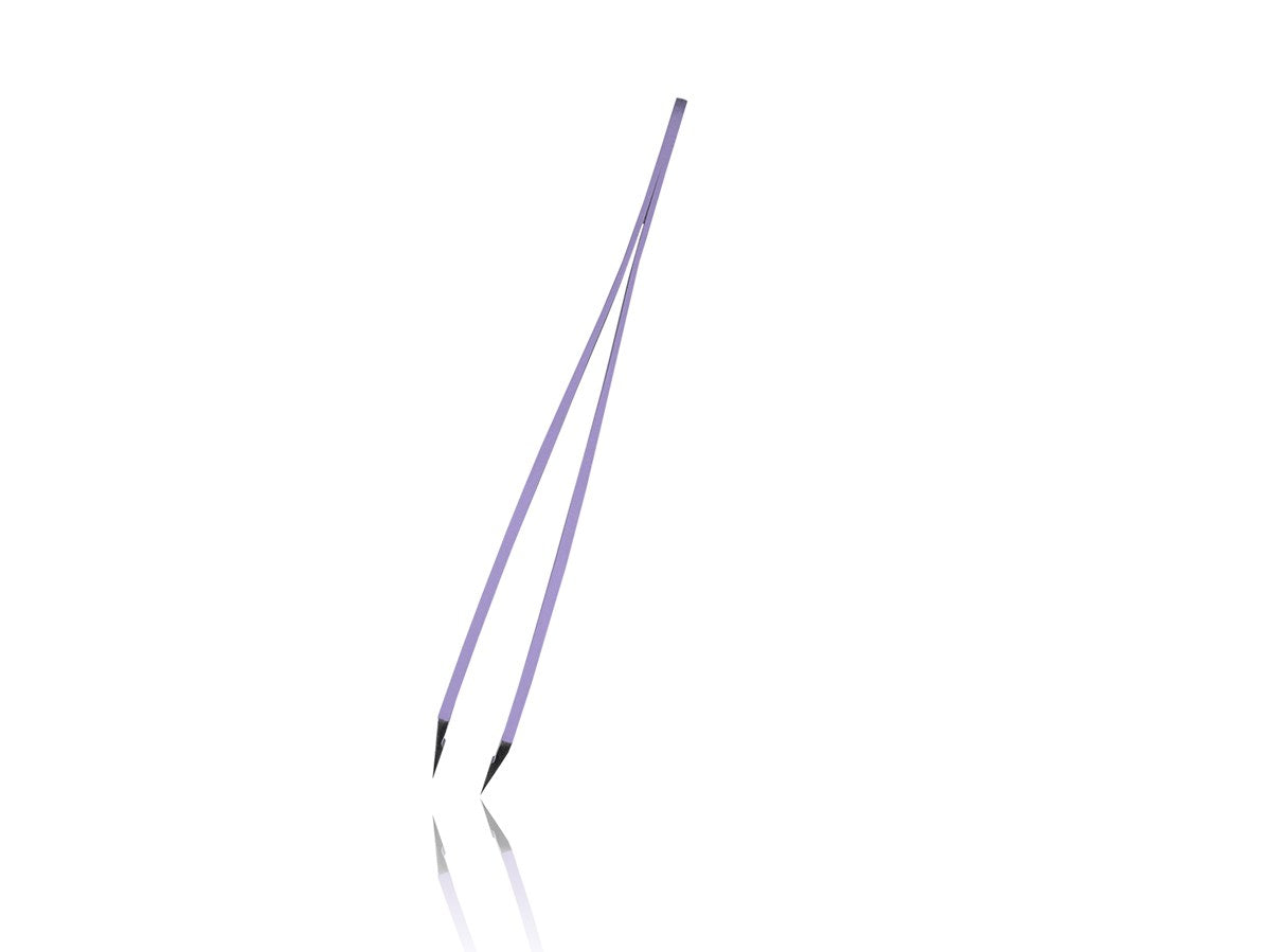 Pensetă Rubis Clasică Mov Satinat