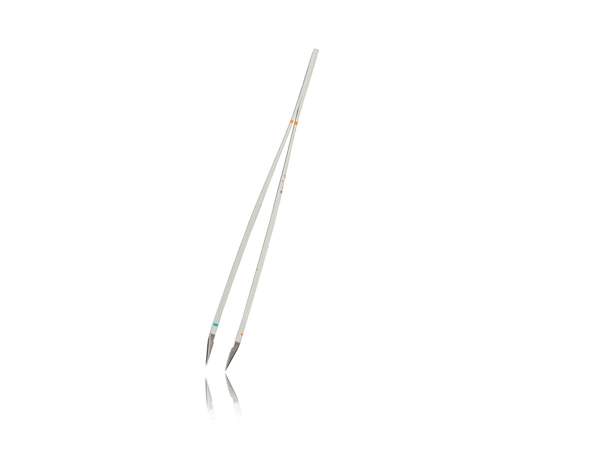 Pensetă Rubis Clasică Alb Pictat