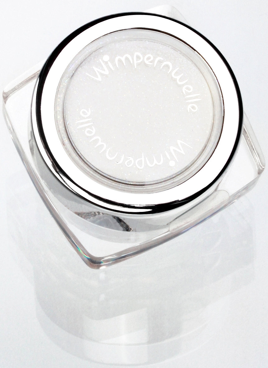 Fard pentru pleoape Glimmer& Glitter Alb