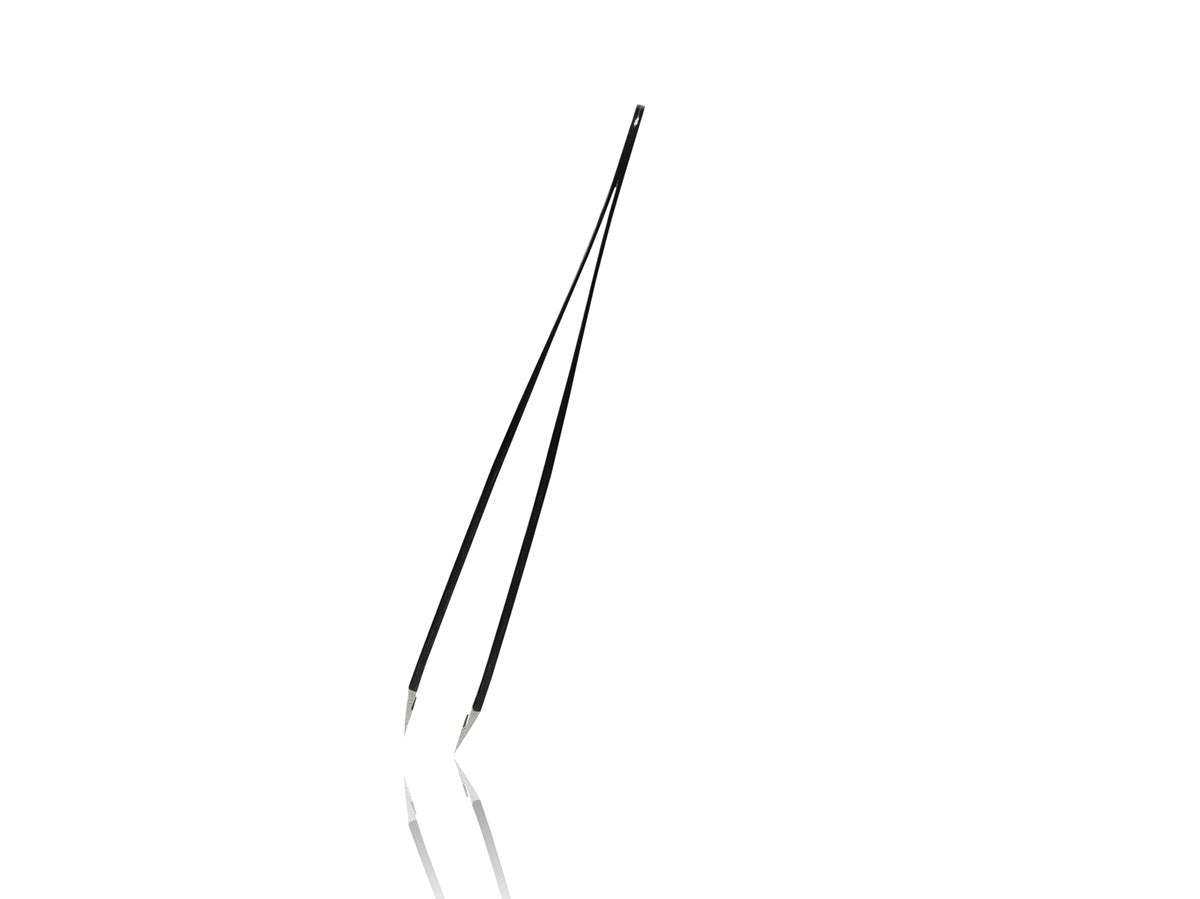 Pensetă Rubis Clasică cu Glitter Negru