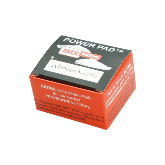 Set Power Pad Mix Extra Wimpernwelle – pernuțe din silicon pentru lifting și laminare gene, reutilizabile, formă naturală.