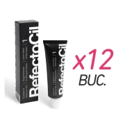 Vopsea sprancene si gene - negru - 1 - 12 buc - Refectocil